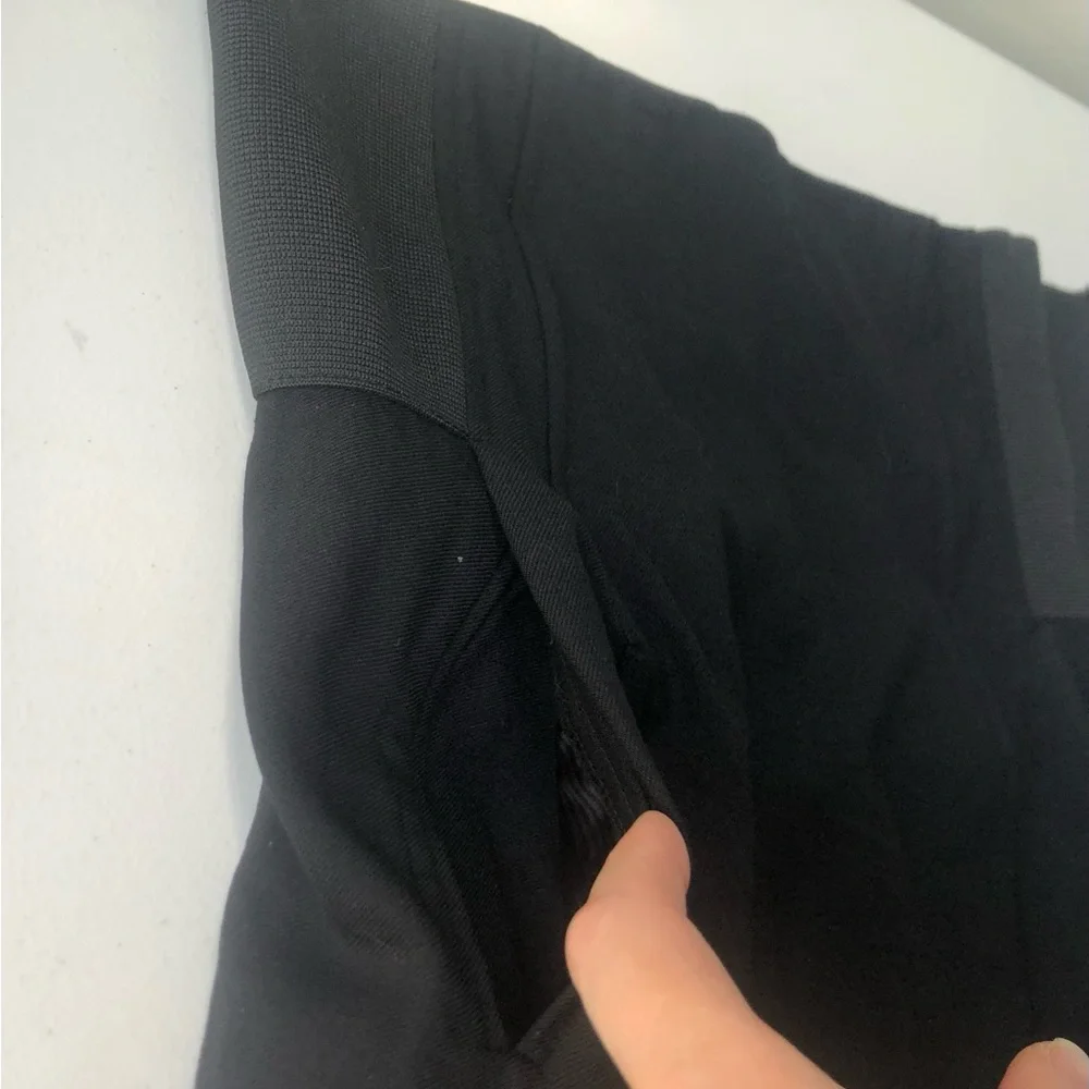Elizabeth & James Wool Black High Waisted Pencil Skirt Size 6